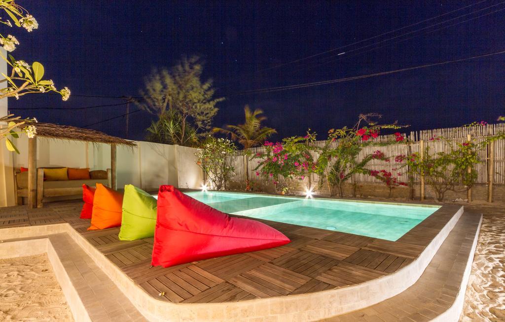 Villa Shelra Ilhas Gili Exterior foto